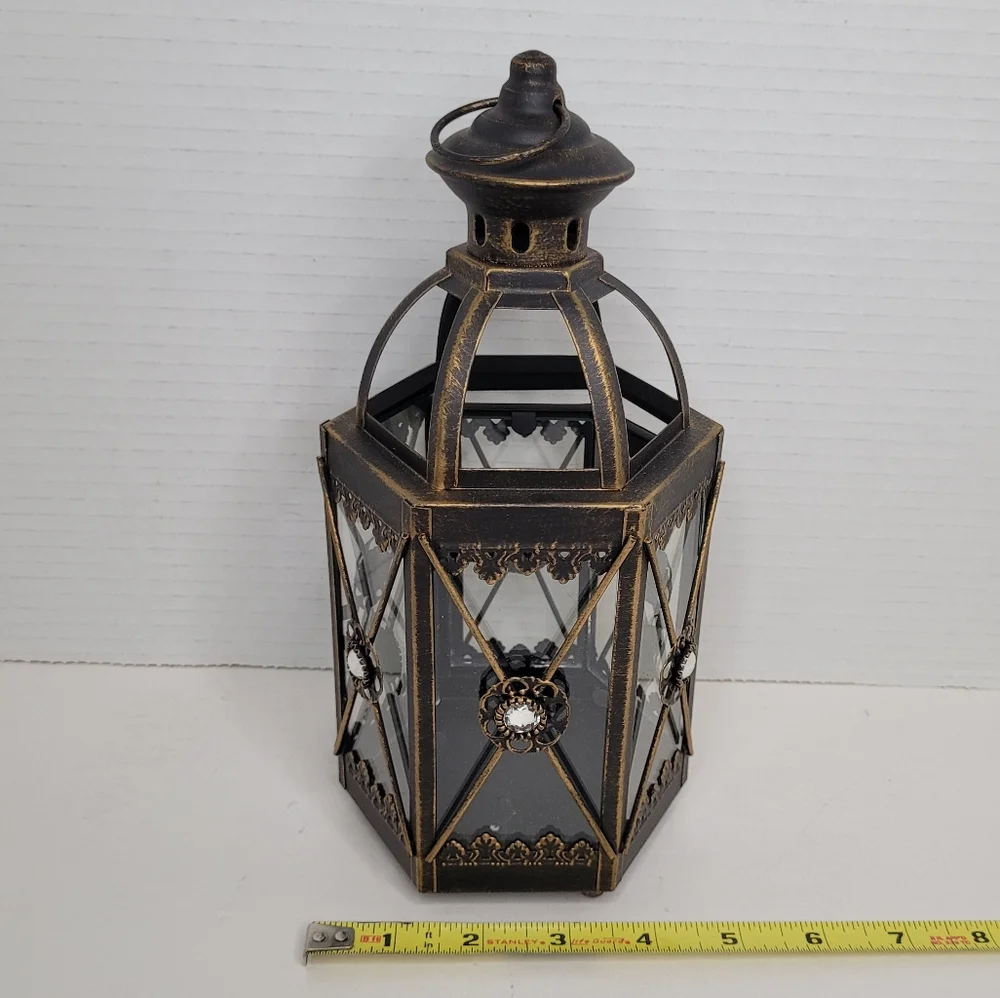 Pier 1 Victorian Style Candle Lantern Candleholder NWOT